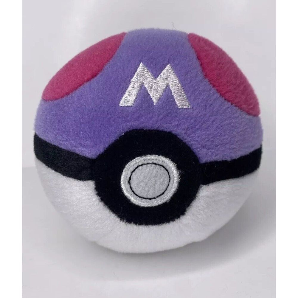 TOMY Pokemon Master Ball 5" Pokeball Plush